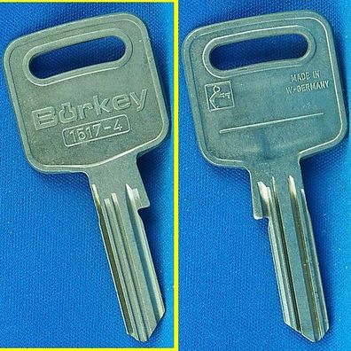 Schlüsselrohling Börkey 1517-4 für Winkhaus, Biffar / Profilzylinder