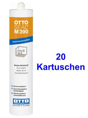 Ottoseal® M390 20 x310 ml Boden-Dichtstoff Für innen und außen Hoch beanspruchbar