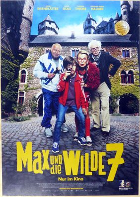 Max und die Wilde 7 - Original Kinoplakat A1 - Jona Eisenblätter - Filmposter