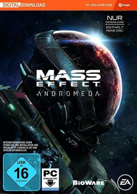 Mass Effect: Andromeda (PC, Nur Origin Key Download Code) No DVD, No CD, Origin