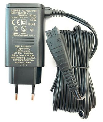 Panasonic WERGP80K7665 Ladekabel für ER-GP80 für Haarschneider Netzteil RE9-82