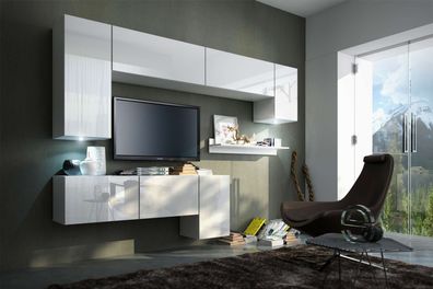 Future 5 Möbel für Wohnzimmer Wohnwand Mediawand Schrankwand Wohnschrank