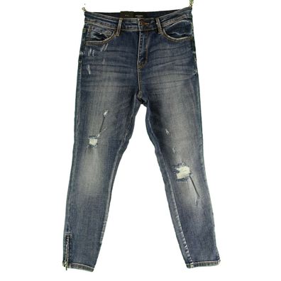 Vero Moda Tilde Jeans mit mittelhohem Bund und Knöchelreißverschluss Gr. M/30