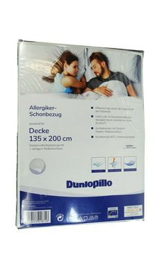 Dunlopillo Allergiker Schonbezug für Bettdecke 135x200cm Deckenvollschutzbezug