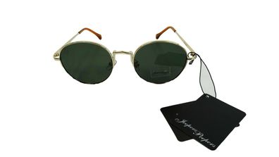 Jeepers Peepers JP18299 Sonnenbrille Damen gold-coloured/ green