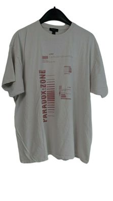 New Look – Paradox – Oversize-T-Shirt in Stone Herren Gr. L