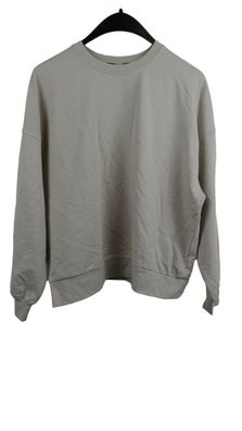 OYSHO Sweatshirt Damen Pullover Beige Gr. M