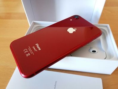 Apple iPhone XR 64GB Rot / red ohne Vertrag + TOPP