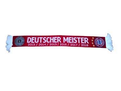 FC Bayern München DM 2018 Schal Mehrfarbig - Unisex One Size