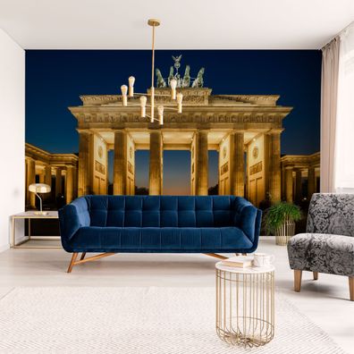 Muralo Selbstklebende Fototapeten XXL Wohnzimmer Brandenburger Tor 2610