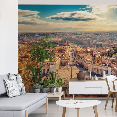 Muralo Selbstklebende Fototapeten XXL Wohnzimmer Rom Italien Vatikan 2727
