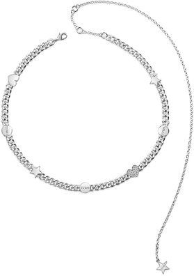 Guess Halskette UBN84031 50cm Silber Damen Schmuck
