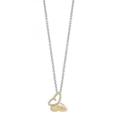 Guess Halskette UBN83018 45cm Silber Gold Damen Schmuck