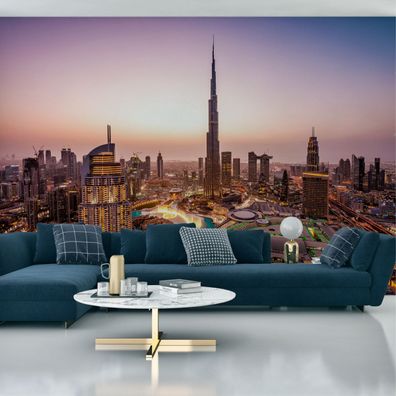 Muralo Selbstklebende Fototapeten XXL Panorama Von Dubai 3D 2646