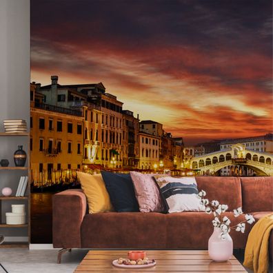 Muralo Selbstklebende Fototapeten XXL Schlafzimmer Venedig Rialto 3D 2781