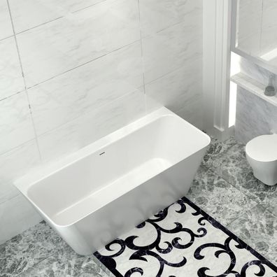 Freistehende Design SPA Badewanne aus hochwertigem Mineralguss Wanne