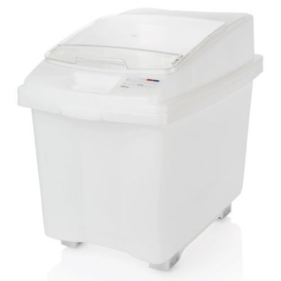 Lagerbehälter / Mehlwagen, mit Deckel, HACCP, 80 oder 100 Liter wählbar
