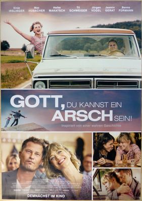 Gott, Du kannst ein Arsch sein! - Original Kinoplakat A0 - Til Schweiger - Filmposter