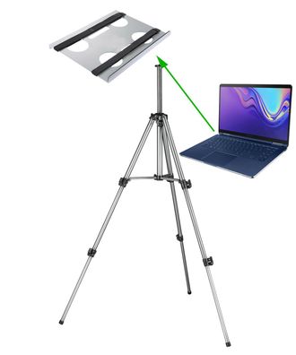 Mobiler Notebook Tisch Tripod Halterung Laptop Ständer Macbook Ultrabook