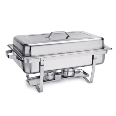 Chafing Dish, Brennpaste, GN 1/1, 63x35x33 cm, inkl. Behälter