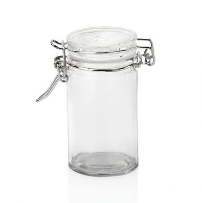 Gourmetglas / Bügelverschlussglas, 0,1 Liter, Ø 4,5 cm und 8,5 cm Höhe
