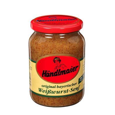 Händlmaier original bayerischer Weißwurst Senf Süß Vegan 335ml