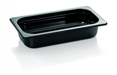 Gastronormbehälter, Melamin, Serie 93, GN 1/3, 65 mm Tiefe, schwarz
