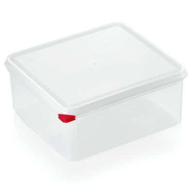 Gastronormbehälter mit Deckel, Kunststoff, Serie 86, GN 2/3, Tiefe wählbar