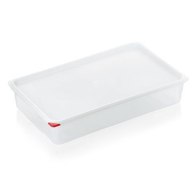 Gastronormbehälter mit Deckel, Kunststoff, Serie 86, GN 1/1, Tiefe wählbar