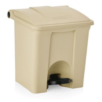 Abfallbehälter / Mülltonne, Kunststoff, mit Tretpedal, 30 bis 87 Liter wählbar