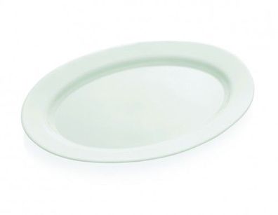 Platte, Opalglas, Serie UNI, 30,5x22,5 cm, oval