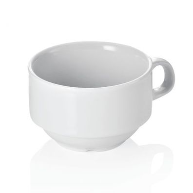 Tasse, Porzellan, wahlweise mit / ohne Untertasse, 0,18 Liter Inhalt