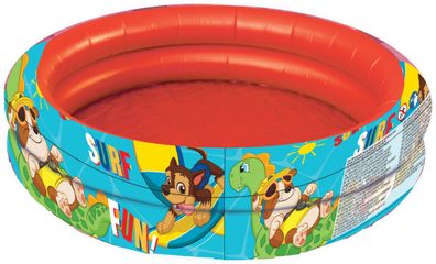 Nickelodeon Planschbecken aufblasbarer Pool Kinderpool Paw Patrol 100 x 30 cm