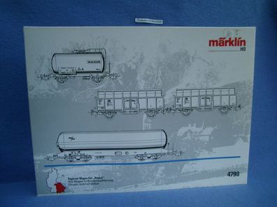 Märklin 4790 - Regional-Wagen-Set " Bayern " - HO - 1:87 - Originalverpackung