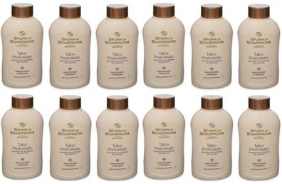 Spuma di Sciampagna Talco Profumato Körperpuder Talkum 12x200g