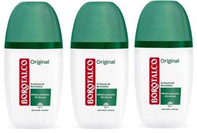 Borotalco Roberts Deo Vapo Original 3 x 75ml