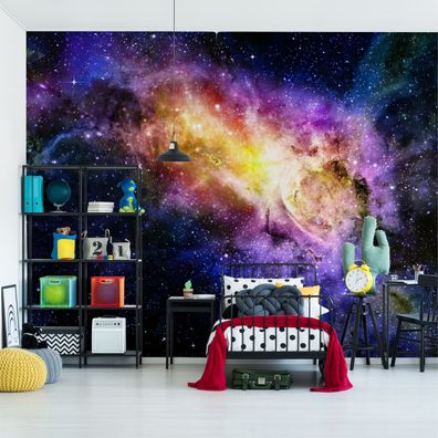 Muralo Selbstklebende Fototapeten XXL Jugend Kosmos Sterne 3D 2814