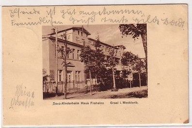 67707 Ak Devo-Kinderheim Haus Frohsinn Graal in Mecklenburg 1930