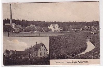 67587 Mehrbild Ak Gruss aus Langenleuba Niederhain 1915