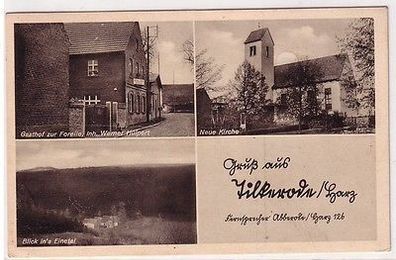 67719 Mehrbild Ak Gruß aus Tilkerode Harz Fernsprecher Abberode 1942