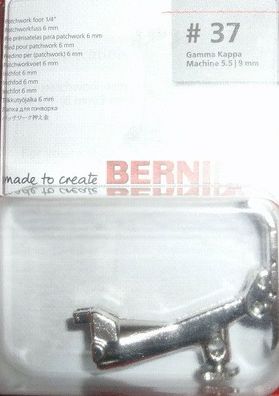 Patchworkfuss Bernina original, 6mm, #37, Alte Modelle