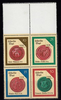 02) DDR 1988, VB MiNr. 3156-59 L, postfrisch