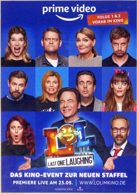 LOL - Last One Laughing 2- Original Kinoplakat A3 - Michael Bully Herbig - Filmposter