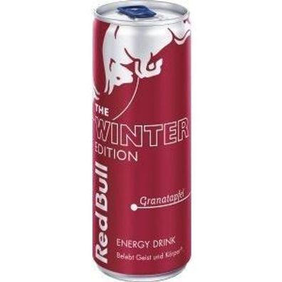 12x250ml Red Bull Energy Drink Winter Edition Granatapfel 250 ml incl. Pfand