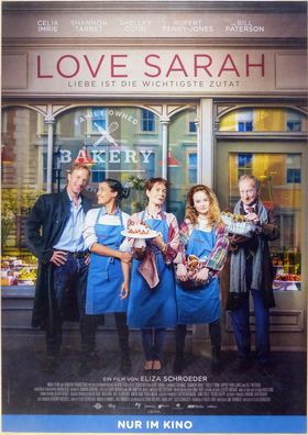 Love Sarah - Liebe ist die wichtigste Zutat - Original Kinoplakat A1 - Filmposter