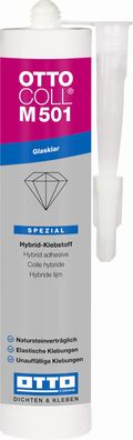 Ottocoll® M501 310 ml Der glasklare Hybrid-Klebstoff, Für Elastische Klebungen