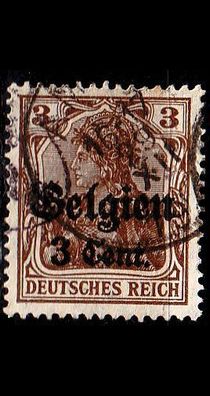 Germany REICH Besetzung [Belgien] MiNr 0011 a III ( O/ used )