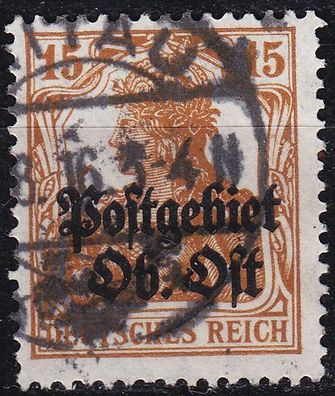 Germany REICH Besetzung [OberOst] MiNr 0006 ( O/ used ) [01]