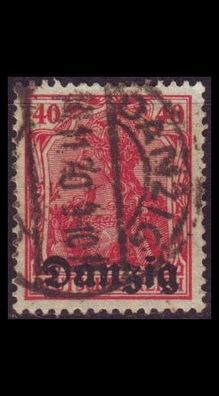 Germany REICH Danzig [1920] MiNr 0006 ( OO/ used )
