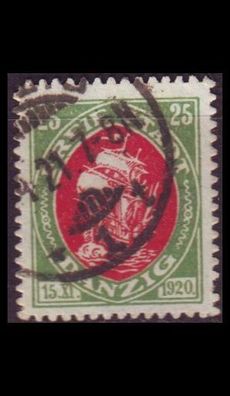 Germany REICH Danzig [1921] MiNr 0055 ( OO/ used )